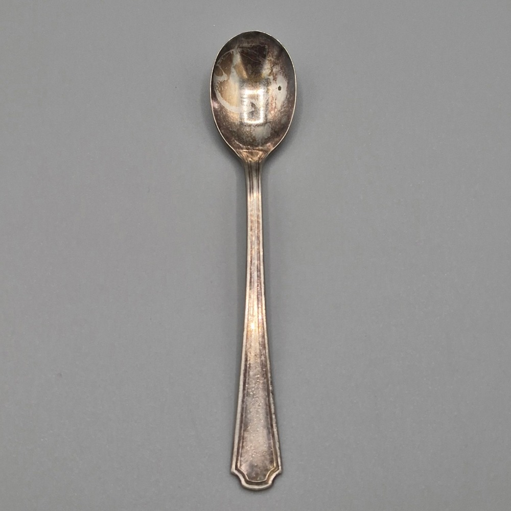 Oneida Hotel Plate Seneca Silverplate Demitasse Spoon Vintage 4.75 Inch